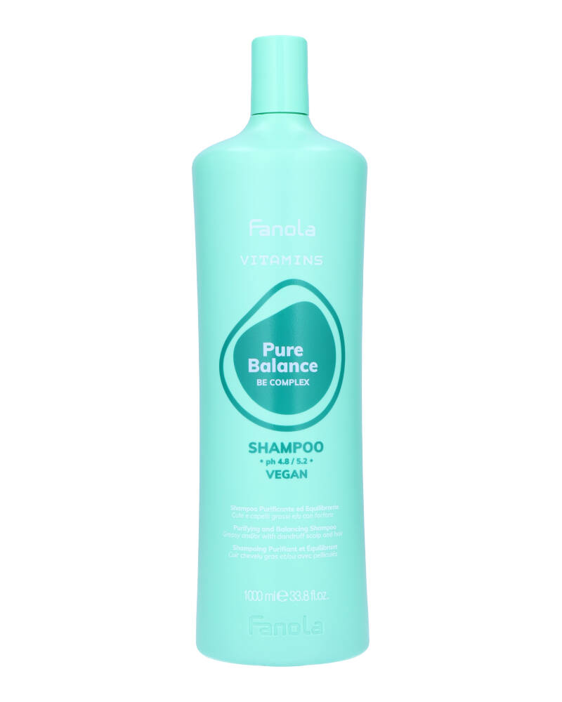 Fanola Pure Balance Shampoo 1000 ML Health & Beauty Personal Care Hair Conditioner Beautycos