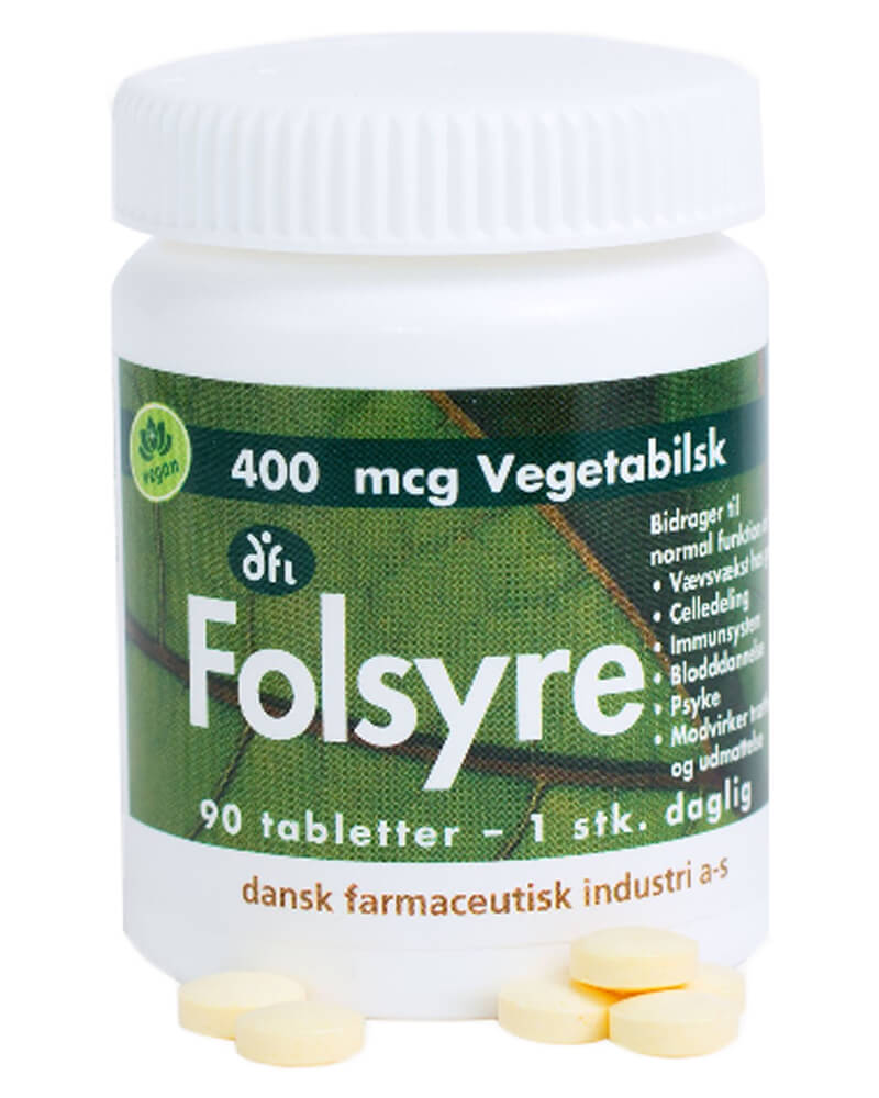 Berthelsen Naturprodukter - Folsyre 400mcg   90 stk.
