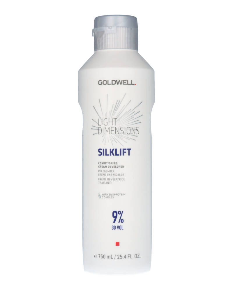 Goldwell Silklift Conditioning Cream Developer Light Dimensions 9% 30 Vol 750 ML Health & Beauty Personal Care Hair Color Beautycos