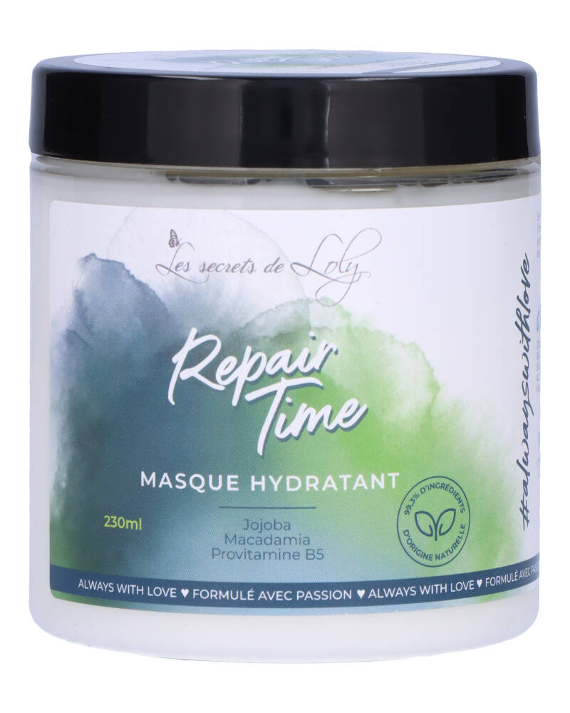Les Secrets De Loly Repair Time Masque Hydratant 230 ML Health & Beauty Personal Care Hair Beautycos