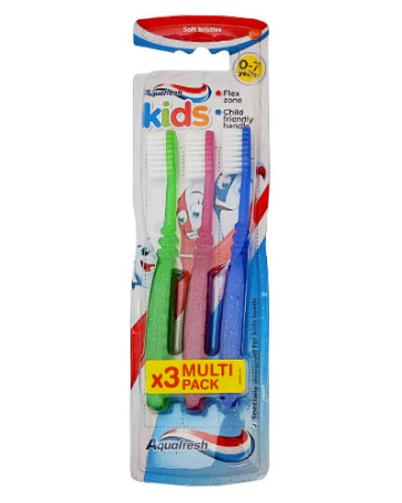Aquafresh Kids Toothbrush Soft 3 Stk Health & Beauty Personal Care Oral Toothbrushes Beautycos