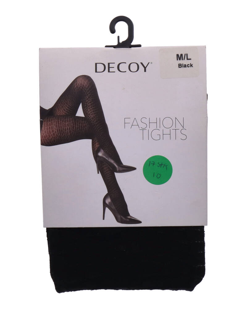 Decoy Fashion Tights Black M L Apparel & Accessories Clothing Underwear Socks Beautycos