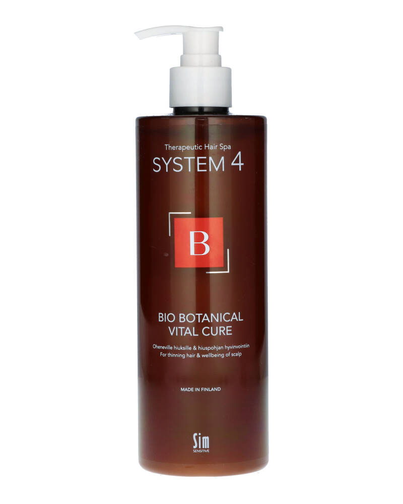 System 4 B Bio Botanical Vital Cure 500 ML Health & Beauty Personal Care Hair Beautycos