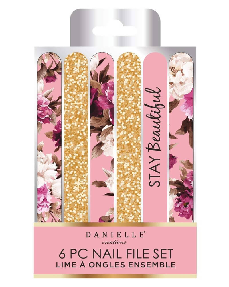 Danielle Creations 6 Pc Nail File Set Stk Health & Beauty Personal Care Cosmetics Cosmetic Tools Files Emery Boards Beautycos