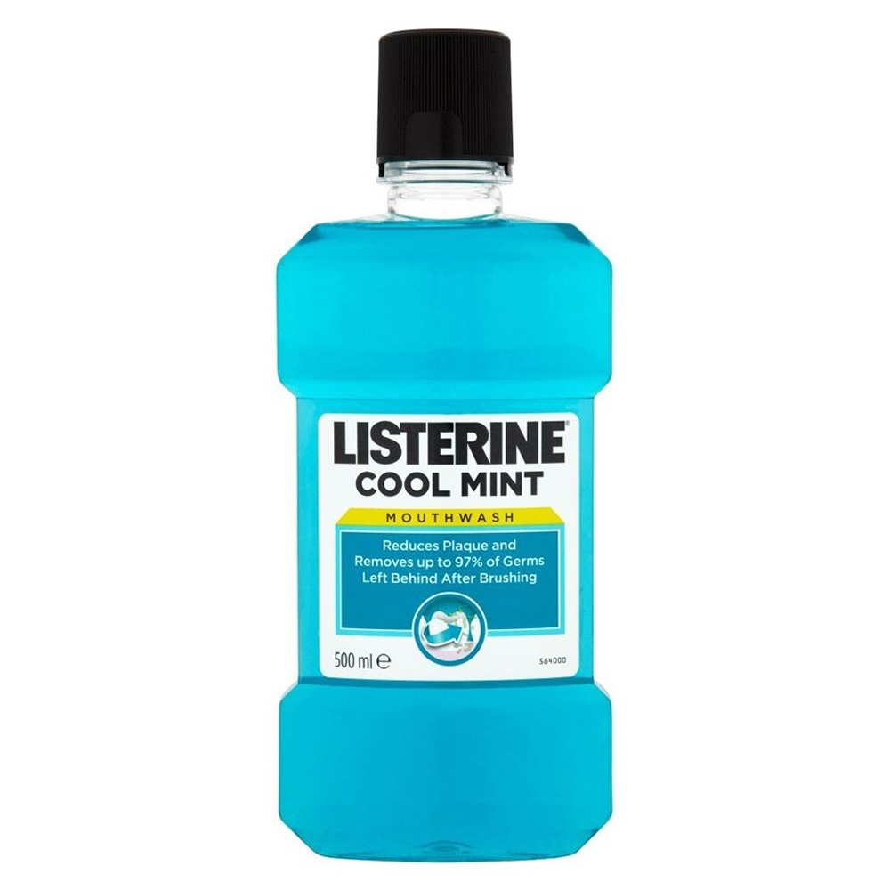 Listerine Cool Mint Mouthwash 500 ML Health & Beauty Personal Care Oral Beautycos