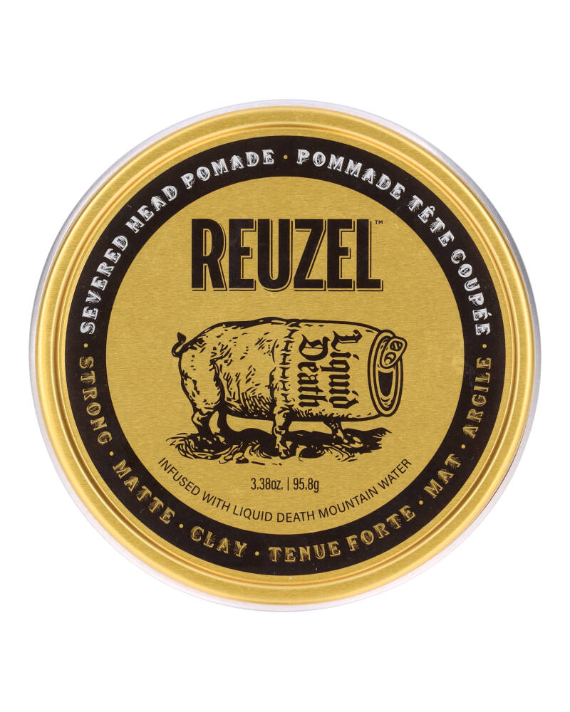 Reuzel Pomade Matte Clay Liquid Death 95 G Health & Beauty Personal Care Hair Styling Products Beautycos