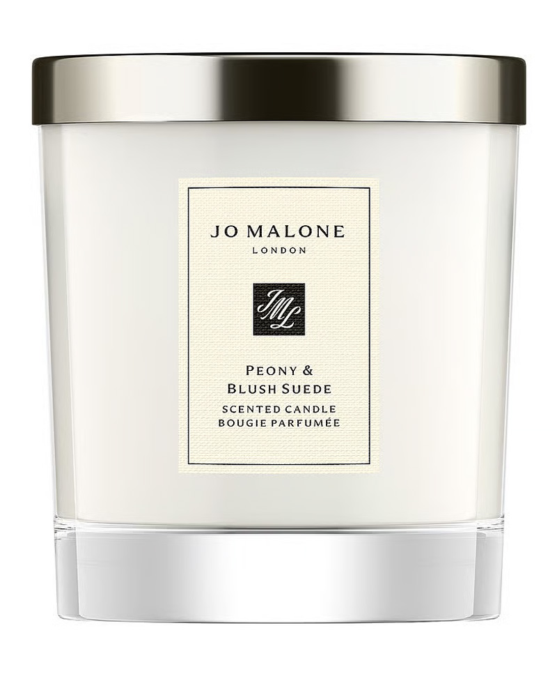 Jo Malone Peony Blush Suede Scented Candle Home & Garden Decor Fragrances Candles Beautycos