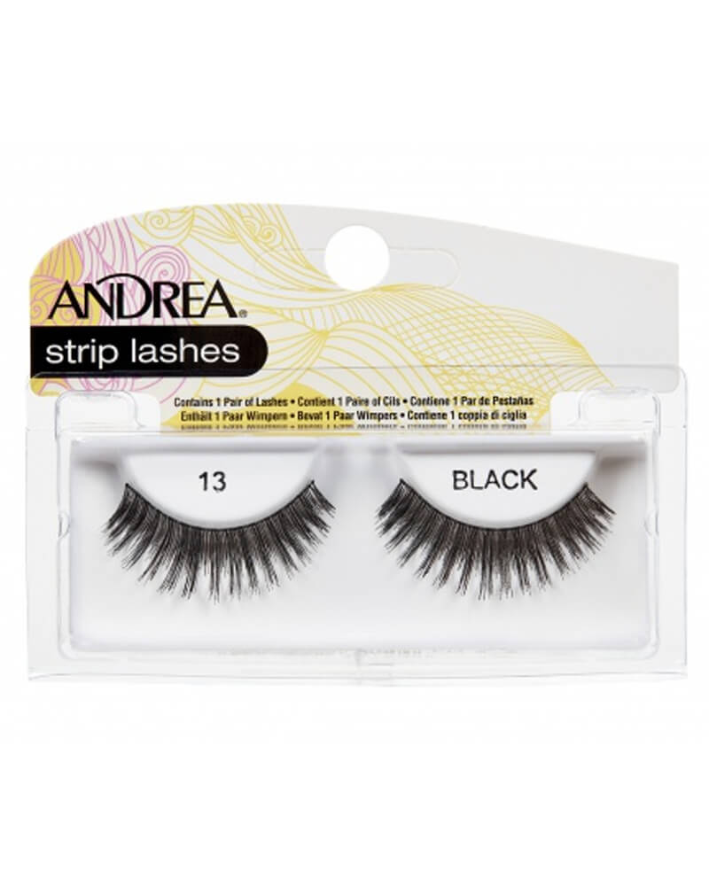 Andrea Strip Lashes Black 13 Health & Beauty Personal Care Cosmetics Makeup Eye False Eyelashes Beautycos