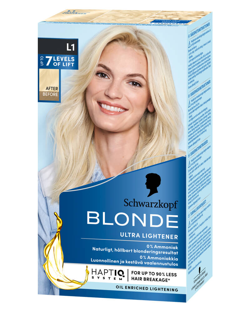 Schwarzkopf Blonde L1 Ultra Lightener 60 ML Health & Beauty Personal Care Hair Color Beautycos