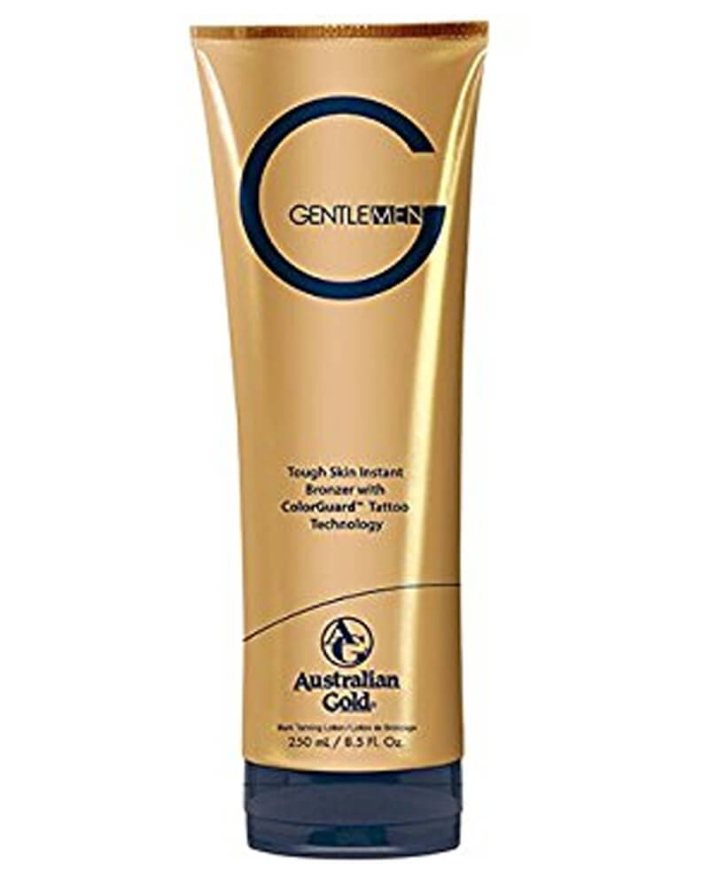 Australian Gold Gentlemen - Tough Skin Instant Bronzer With Colorguard Tattoo Technology (U) 250 ML Health & Beauty Personal Care Cosmetics Tanning 