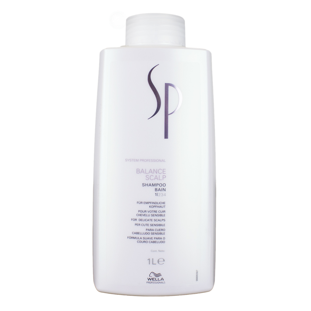 Wella Sp Balance Scalp Shampoo 1000 ML Health & Beauty Personal Care Hair Conditioner Beautycos