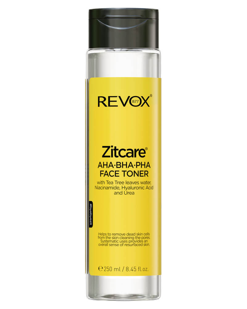 Revox Zitcare Aha Bha Pha Active Face Toner 250 ML Health & Beauty Personal Care Cosmetics Skin Beautycos
