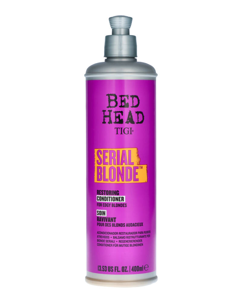 Tigi Bed Head Serial Blonde Restoring Conditioner 400 ML Health & Beauty Personal Care Hair Shampoo Conditioners Beautycos