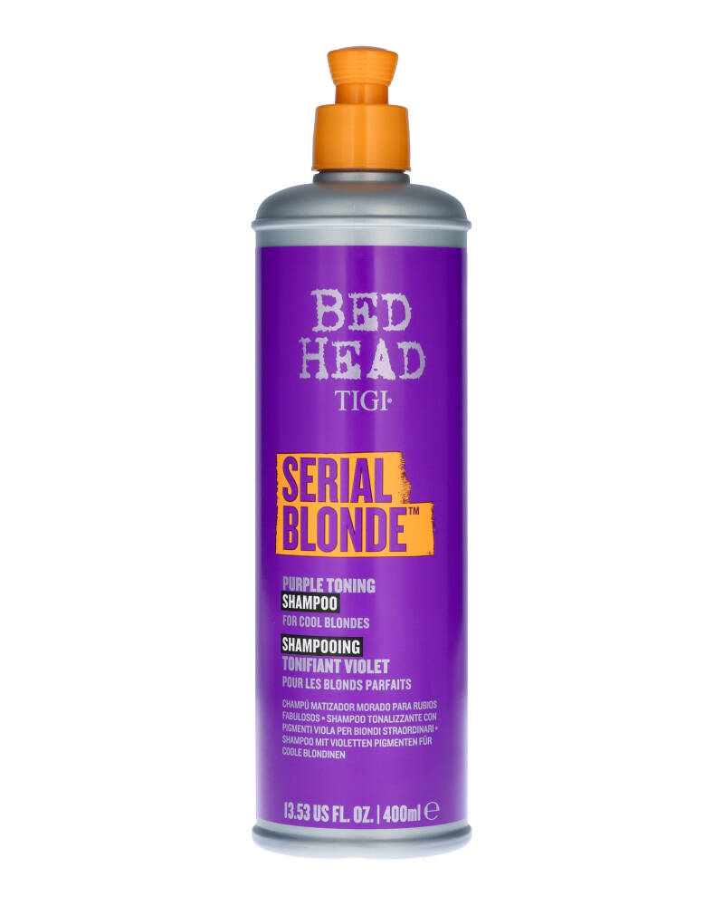 Tigi Bed Head Serial Blonde Purple Toning Shampoo 400 ML Health & Beauty Personal Care Hair Conditioner Beautycos
