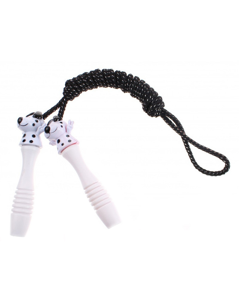 Fun Games Sjippetov Med Dyremotiv - Sort Home & Garden Lawn Outdoor Living Beautycos