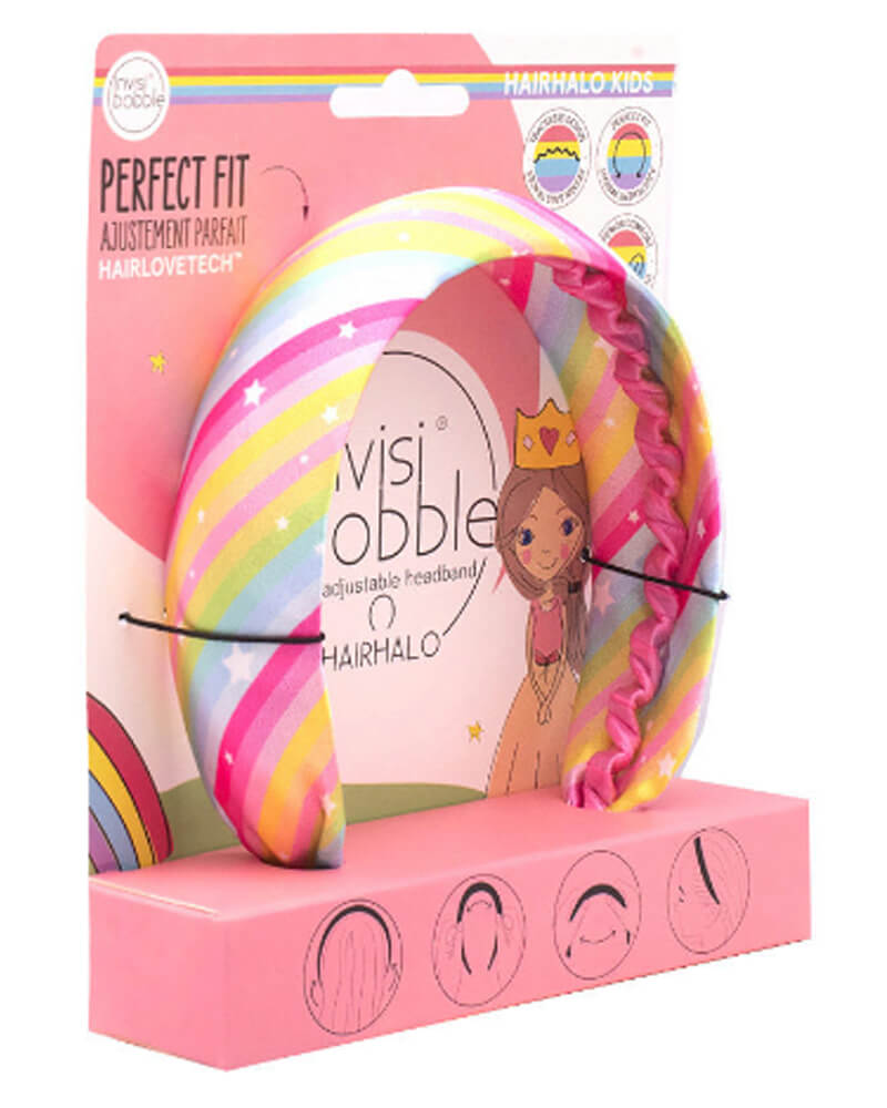 Invisibobble Kids Hairhalo Rainbow Crown Apparel & Accessories Clothing Hair Headbands Beautycos
