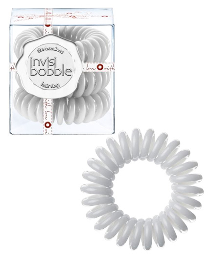 Invisibobble Grey - Foggy Nights 3 Stk Apparel & Accessories Clothing Hair Ponytail Holders Beautycos
