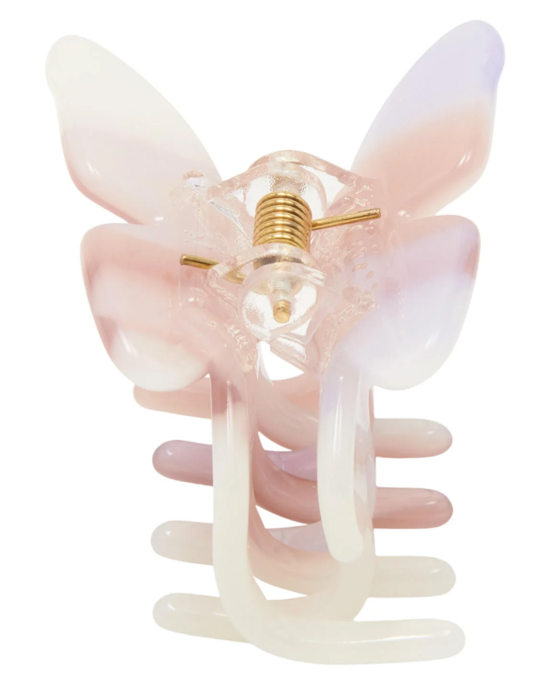 Pico Small Butterfly Claw Cloudy White Apparel & Accessories Clothing Hair Pins Claws Clips Beautycos