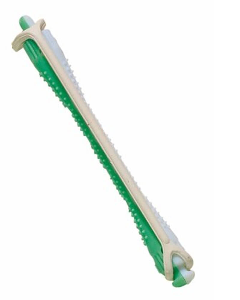 Comair Spoler 6Mm Grøn Hvid Lang 12Er 3012016 Health & Beauty Personal Care Hair Styling Tools Curlers Beautycos