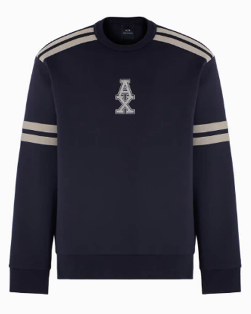 Armani Exchange Men&Apos S Sweatshirt Black XL Apparel & Accessories Clothing Shirts Tops Beautycos