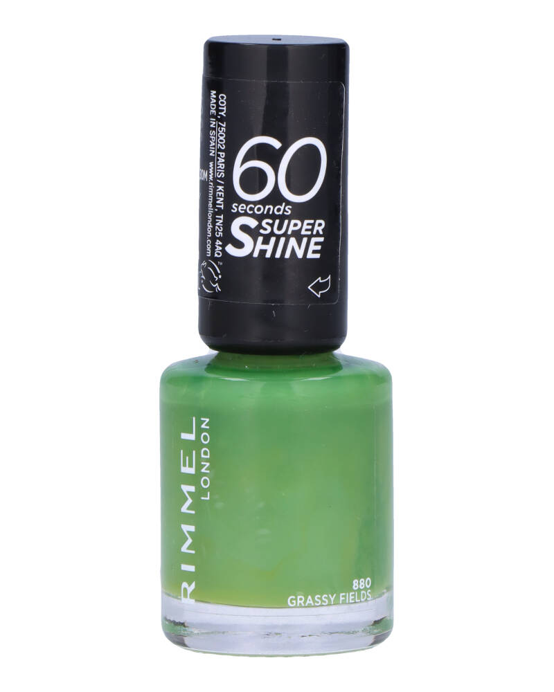 Rimmel London 60 Seconds Nail Polish 880 Grassy Fields 8 ML Health & Beauty Personal Care Cosmetics Polishes Beautycos