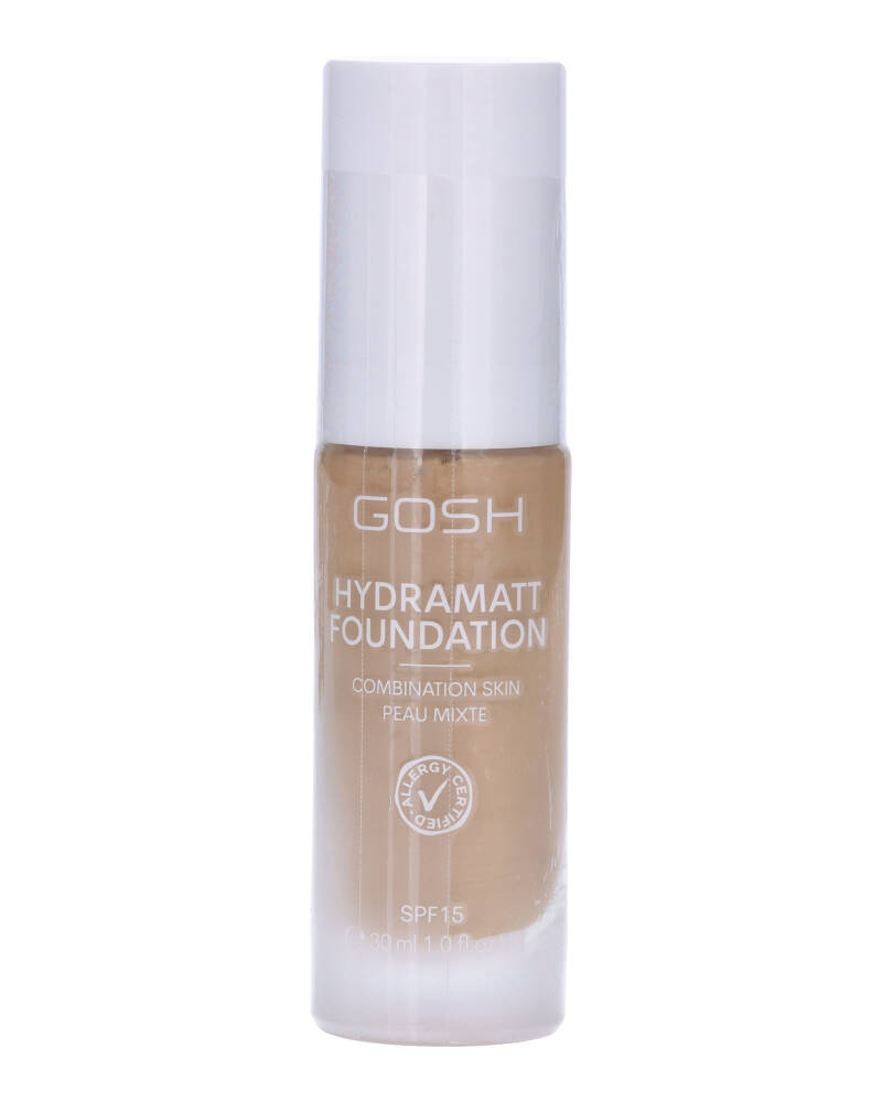 Gosh Hydramatt Foundation Combination Skin Peau Mixte 008Y Medium 30 ML Health & Beauty Personal Care Cosmetics Makeup Face Beautycos