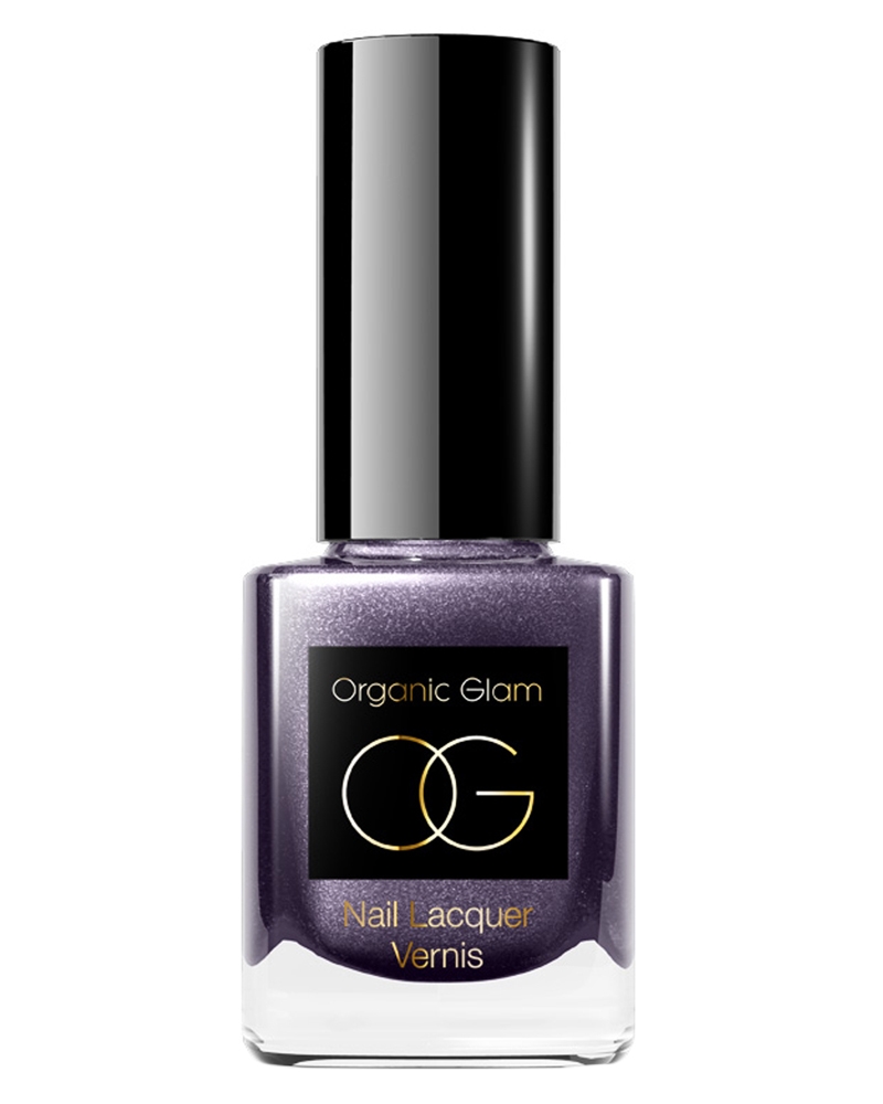 Organic Glam Deep Purple Nail Polish (U) 11 ML Health & Beauty Personal Care Cosmetics Polishes Beautycos