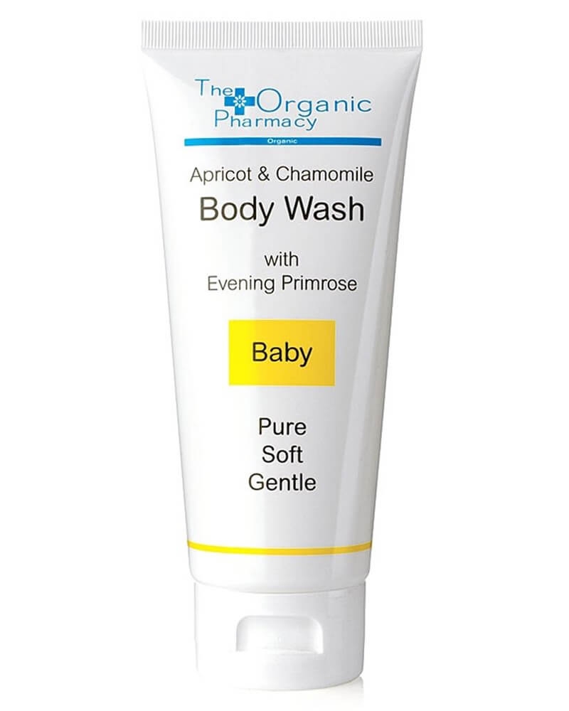 The Organic Pharmacy Apricot And Chamomile Baby Body Wash (U) 100 ML Health & Beauty Personal Care Cosmetics Bath Beautycos