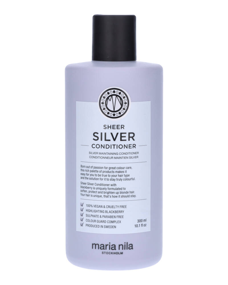 Maria Nila Sheer Silver Conditioner 300 ML Health & Beauty Personal Care Hair Shampoo Conditioners Beautycos