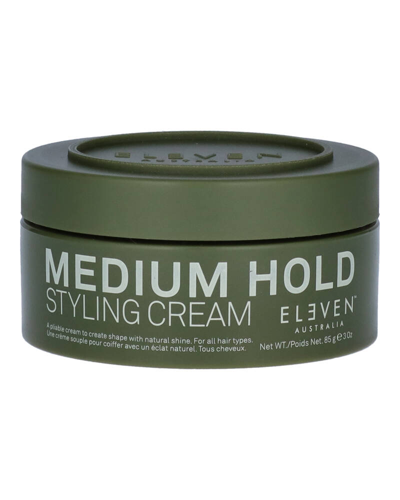 Eleven Australia Medium Hold Styling Cream 85 G Health & Beauty Personal Care Hair Products Beautycos
