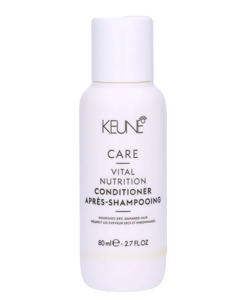 Keune Care Vital Nutrition Conditioner 80 ML Health & Beauty Personal Hair Shampoo Conditioners Beautycos
