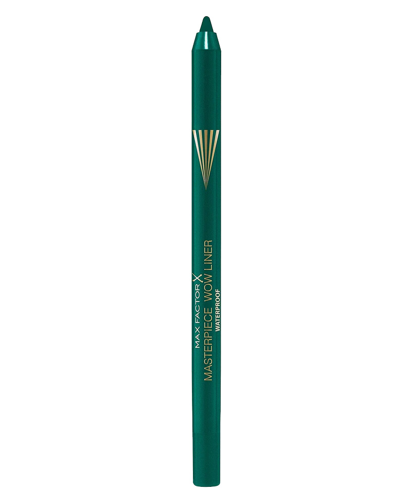 Max Factor Masterpiece Wow Liner Waterproof Eyeliner 600 Emerald Green 1 G Health & Beauty Personal Care Cosmetics Makeup Eye Beautycos