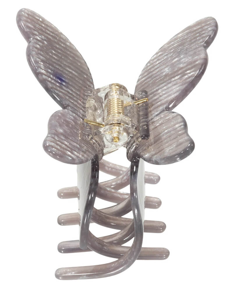 Pico Butterfly Claw Platin (U) Apparel & Accessories Clothing Hair Pins Claws Clips Beautycos