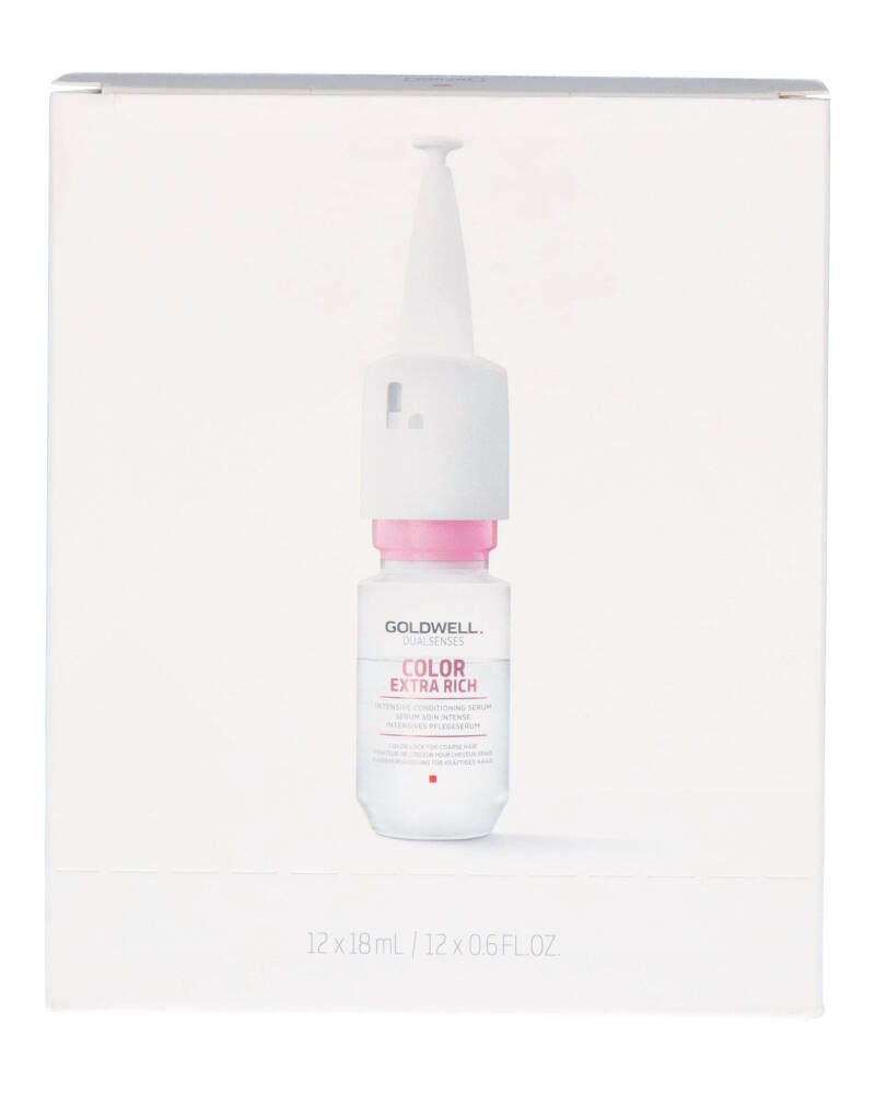 Goldwell Colour Extra Rich Intensive Conditioning Serum 18 ML 12 Stk Health & Beauty Personal Care Hair Beautycos