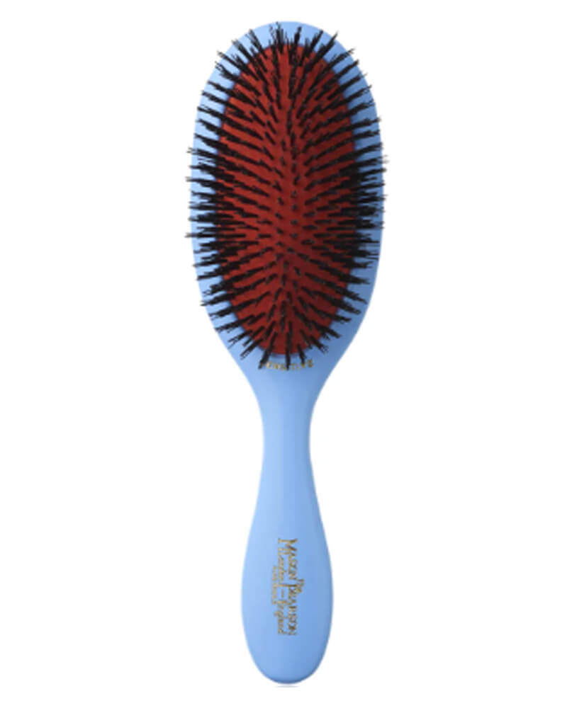 Mason Pearson Sensitive Handy Size Sb3 Incl Cleaner - Blue Health & Beauty Personal Care Hair Styling Tools Combs Brushes Beautycos