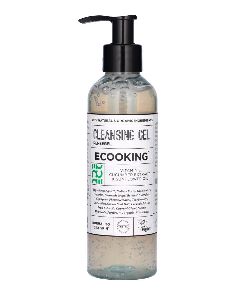 Ecooking Cleansing Gel 200 ML Health & Beauty Personal Care Cosmetics Skin Facial Cleansers Beautycos