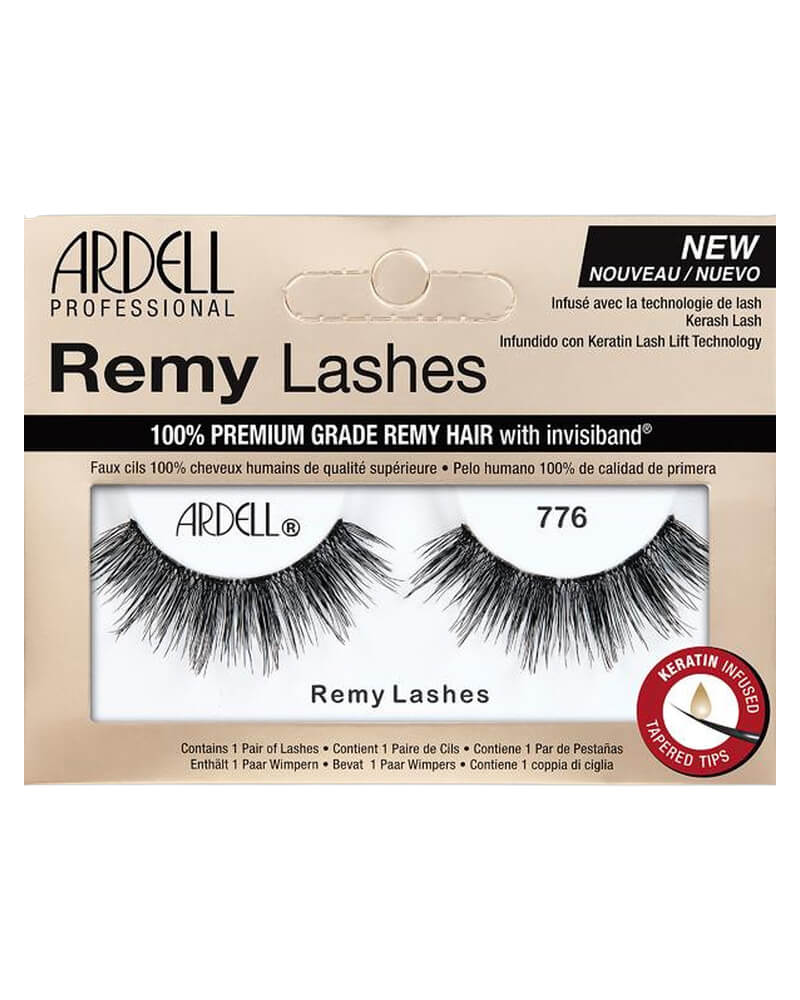 Ardell Remy 776 Black Eye Lashes Health & Beauty Personal Care Cosmetics Makeup False Eyelashes Beautycos
