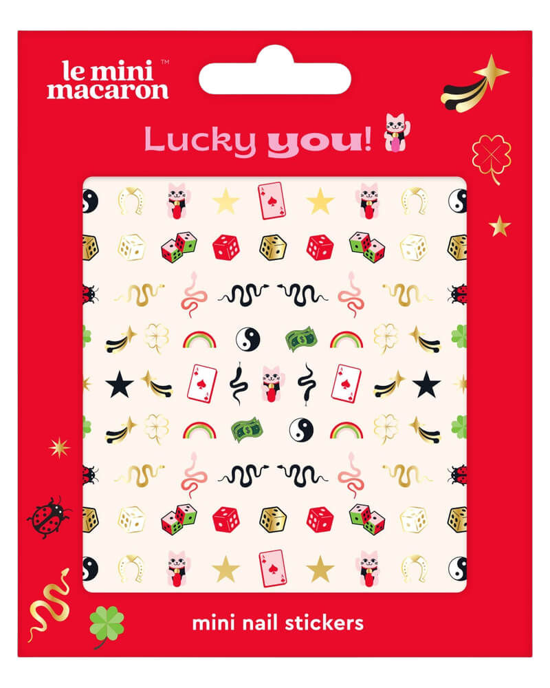 Le Mini Macaron Lucky You Nail Stickers Health & Beauty Personal Care Cosmetics Art Kits Accessories Beautycos