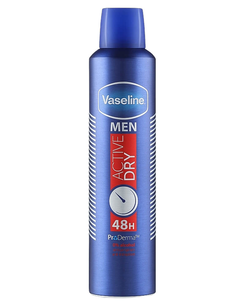 Vaseline Men Active Dry 48H Anti-Perspirant Proderma 250 ML Health & Beauty Personal Care Deodorant Beautycos