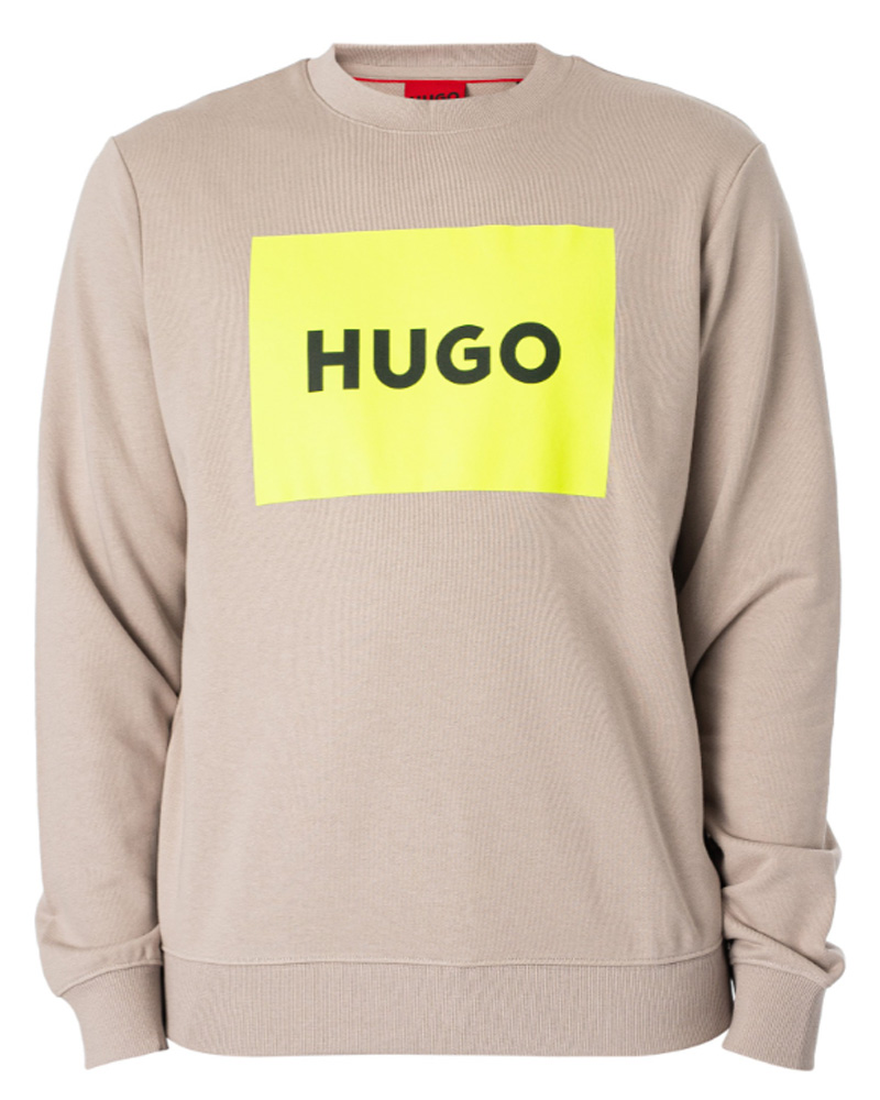 Hugo Boss Duragol222 Sweatshirt Beige Grey Str XL Arts & Entertainment Party Celebration Gift Giving Beautycos