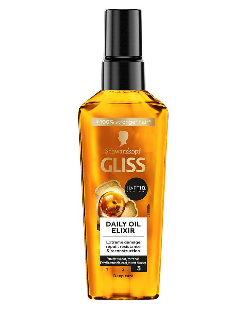 Schwarzkopf Gliss Daily Oil Elixir 75 ML Health & Beauty Personal Care Hair Beautycos