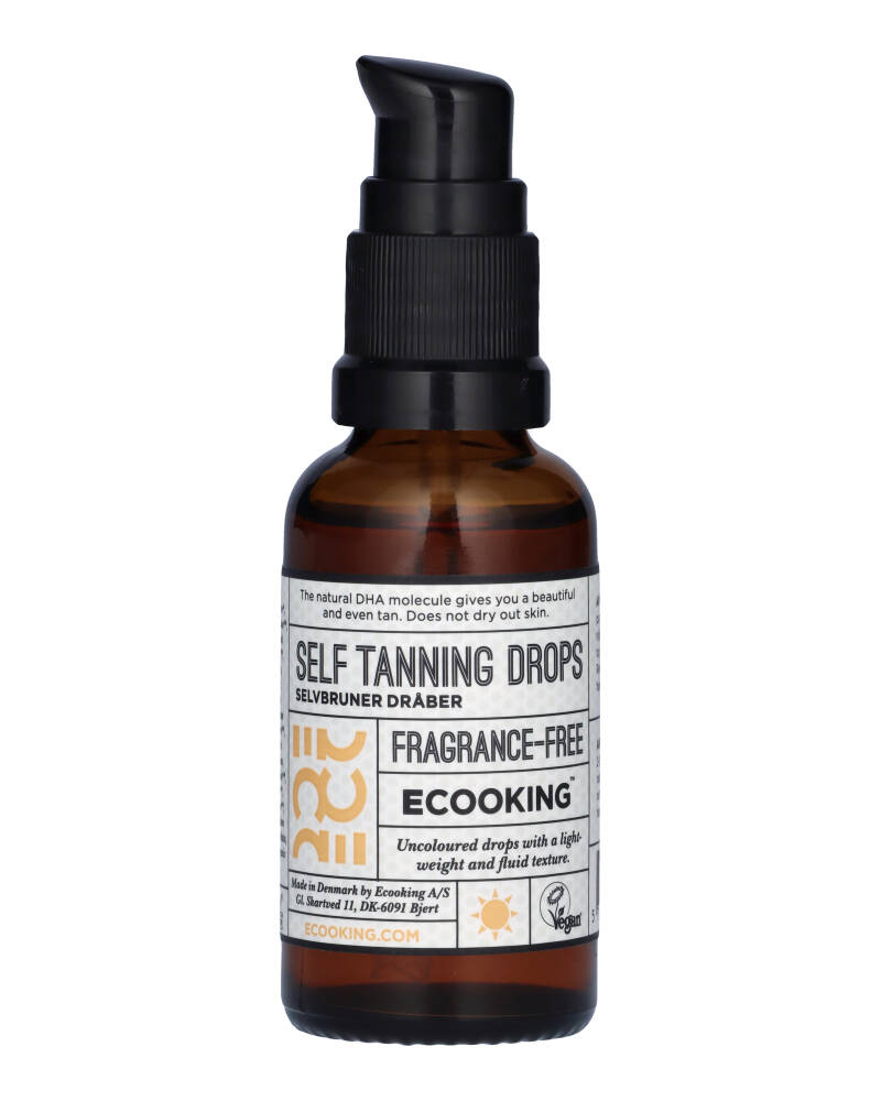 Ecooking Self Tanning Drops Fragrance Free 30 ML Health & Beauty Personal Care Cosmetics Skin Products Beautycos
