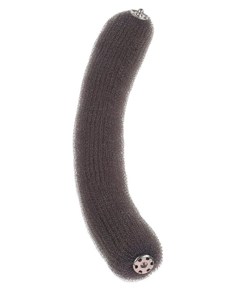 Sibel Hairbun Roll With Press-Button Closure - Brun - P001349