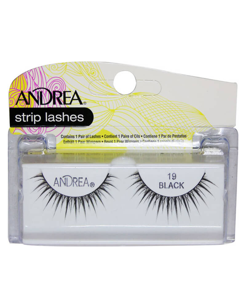 Andrea Strip Lashes Black 19 Health & Beauty Personal Care Cosmetics Makeup Eye False Eyelashes Beautycos