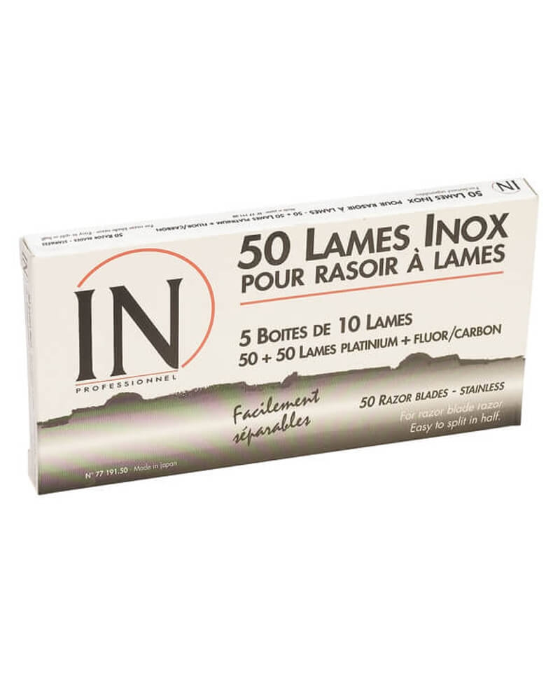 Sibel In Inox Barberblade Universal Dobbelbladet Ref P002093 50 Stk Health & Beauty Personal Care Shaving Grooming Razors Razor Blades Beautycos