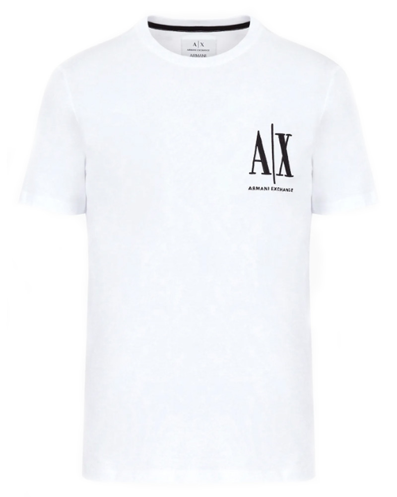 Armani Exchange Men T-Shirt Hvid Str. L