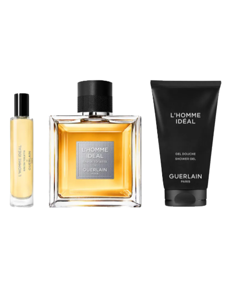 Guerlain L&Apos Homme Ideal Gift Set Edt 110 ML Arts & Entertainment Party Celebration Giving Wrapping Boxes Tins Beautycos