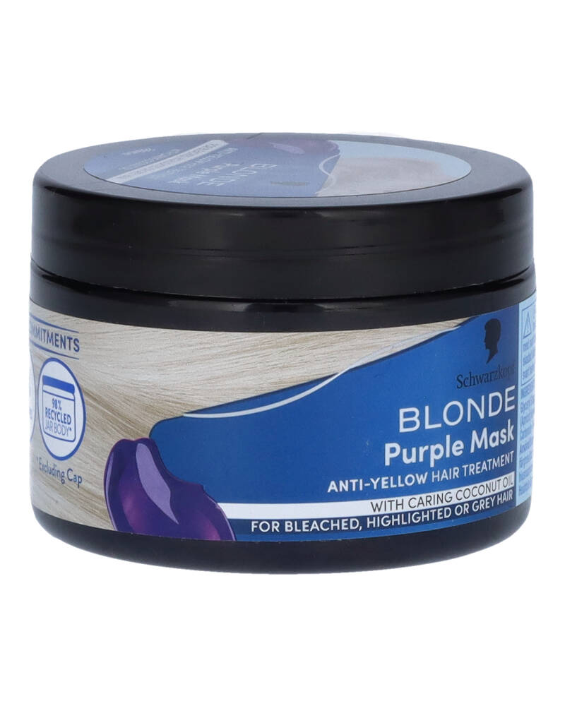 Schwarzkopf Blonde Purple Mask 150 ML Health & Beauty Personal Care Hair Beautycos
