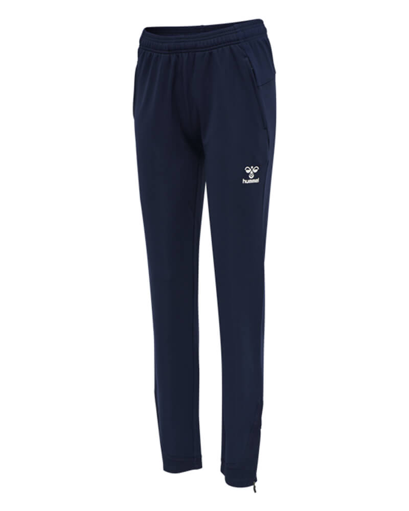 Hummel Hmllsam Regular Pants Navy Str S Apparel & Accessories Clothing Activewear Beautycos