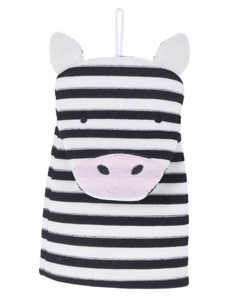 Excellent Houseware Vaskehandske Zebra (U) Health & Beauty Personal Care Cosmetics Skin Masks Peels Beautycos